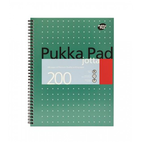 Pukka Pad Spirálfüzet A4+ kockás 100lap Metallic Jotta