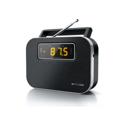 Muse Rádió hordozható M-081R fekete