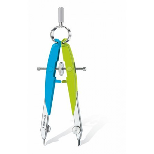 Staedtler Körző készlet precíziós 2 darabos Mars Comfort 556 neon kék/zöld