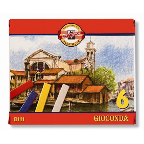 Koh-I-Noor Olajpasztell kréta Gioconda 8111/6 6 különböző szín