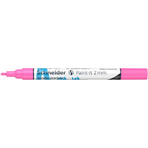 Schneider Akril marker 2mm Paint-It 310 rózsaszín