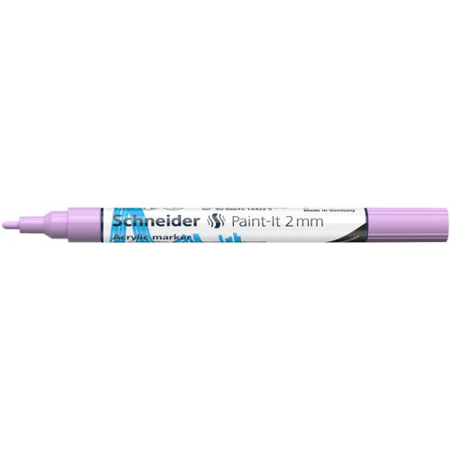 Schneider Akril marker 2mm Paint-It 310 pasztell-lila