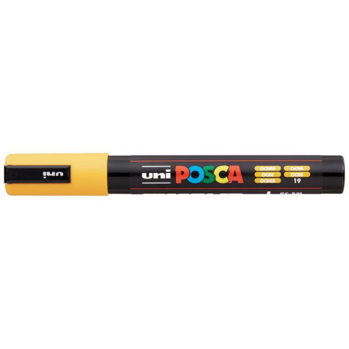 Uni Dekormarker 1,8-2,5mm Posca PC-5M okker