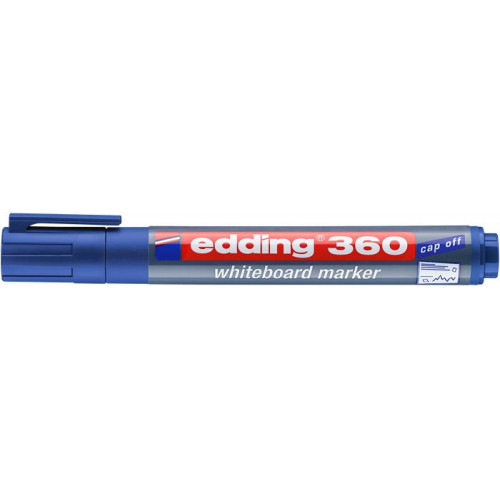 Edding Tábla- és flipchart marker 1,5-3mm kúpos 360 kék
