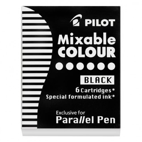 Pilot Töltőtoll patron Parallel Pen fekete