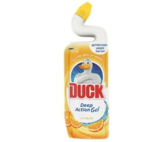 Duck WC-tisztítógél 750ml citrus sárga