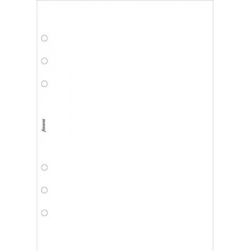 Filofax Kalendárium betét jegyzetlap A5 sima fehér