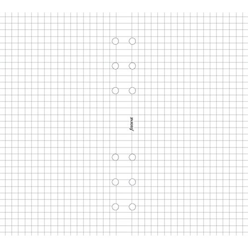 Filofax Kalendárium betét jegyzetlap A4 kockás fehér