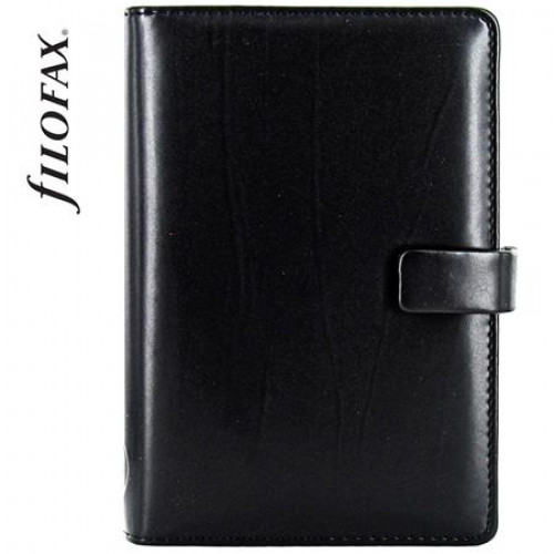 Filofax Kalendárium gyűrűs betétlapokkal personal méret Metropol fekete