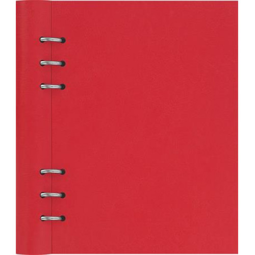 Filofax Tervező naptár és füzet betéttel A5 Clipbook Classic piros