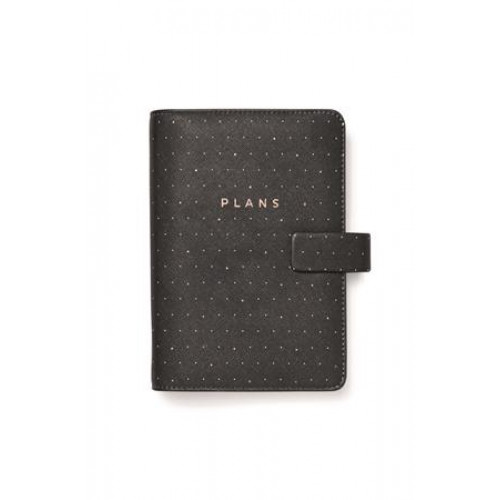 Filofax Kalendárium gyűrűs betétlapokkal personal méret Moonlight fekete