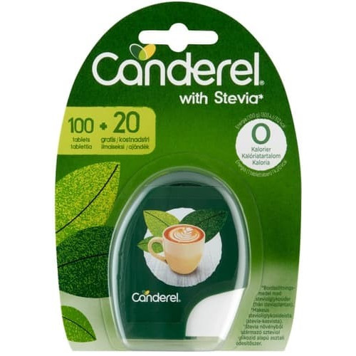 Canderel Édesítőtabletta STEVIA 100+20db