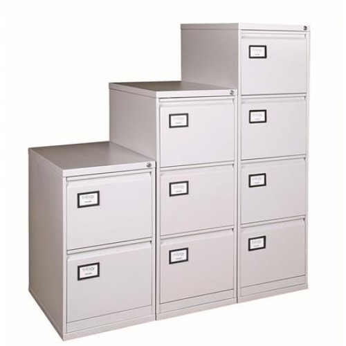 Victoria Függőmappatároló fémszekrény 4 fiókos szürke