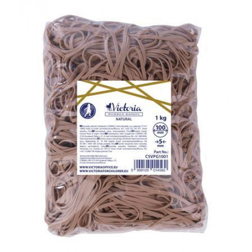 Victoria Postázógumi,100X5mm 1 kg natúr