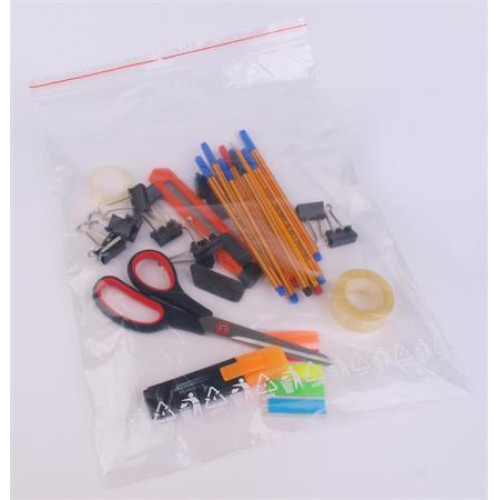 Simítózáras tasak átlátszó 30x40cm