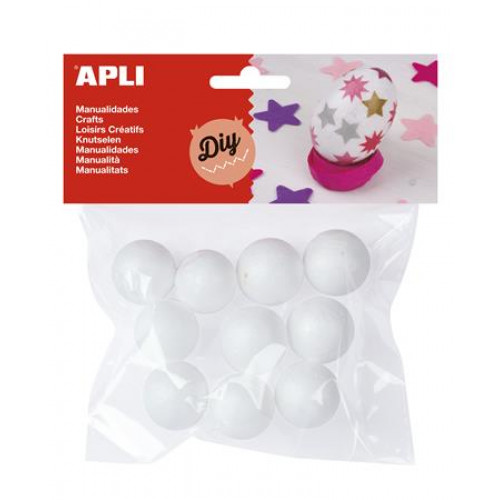Apli Styropor gömb 25mm Creative