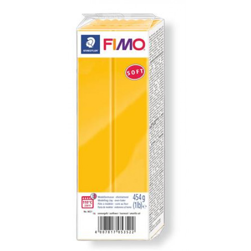 Fimo Gyurma 454g égethető Soft napraforgósárga