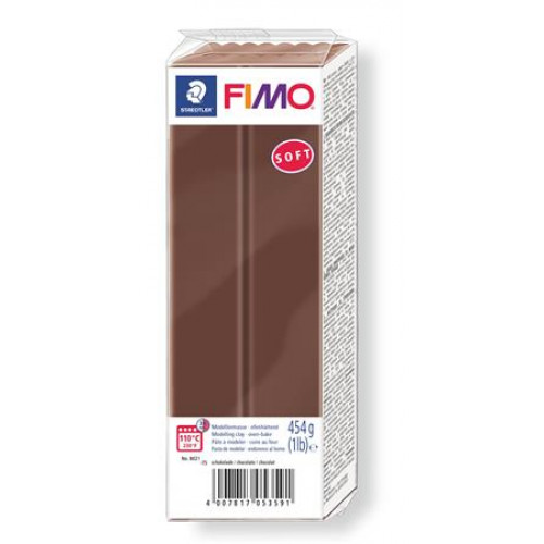 Fimo Gyurma 454g égethető Soft csokoládé