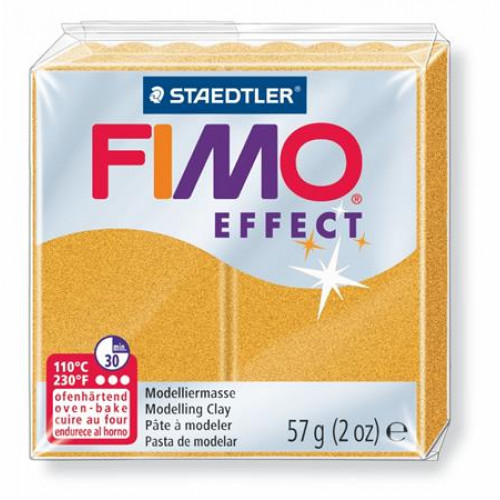Fimo Gyurma 57g égethető Effect metál arany