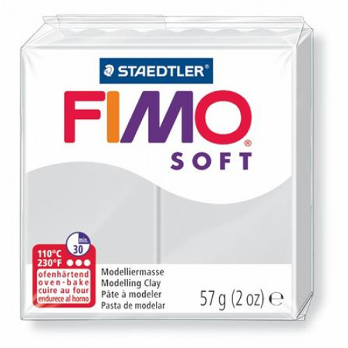 Fimo Gyurma 57g égethető Soft delfinszürke
