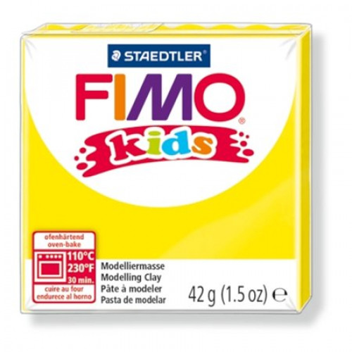 Fimo Gyurma 42g égethető Kids sárga