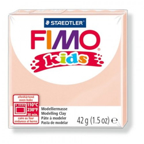 Fimo Gyurma 42g égethető Kids halvány rózsaszín