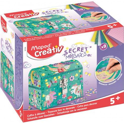 Maped Creativ Mozaikos titkos kincsesláda Secret Mosaics