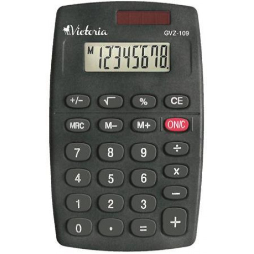 Victoria Számológép zseb 8 számjegy GVZ-109