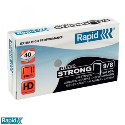 Rapid Tűzőkapocs 9/8 horganyzott Superstrong