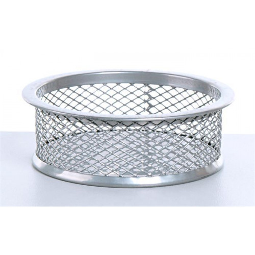 Gemkapocstartó fémhálós ezüst