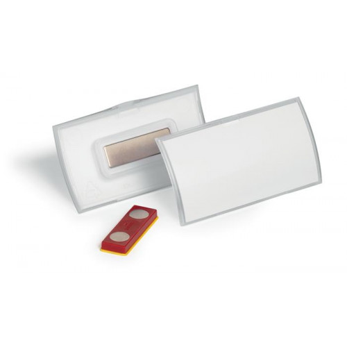 Durable Névkitűző mágnessel elfordulásgátlóval 75x40mm CLICK FOLD