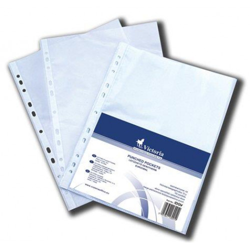 Victoria Genotherm lefűzhető A4 50 mikron víztiszta