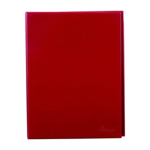 Victoria Villámzáras mappa A4 álló piros