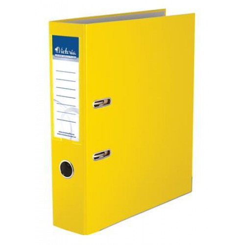 Victoria Iratrendező 75mm A4 sárga élvédő sínnel