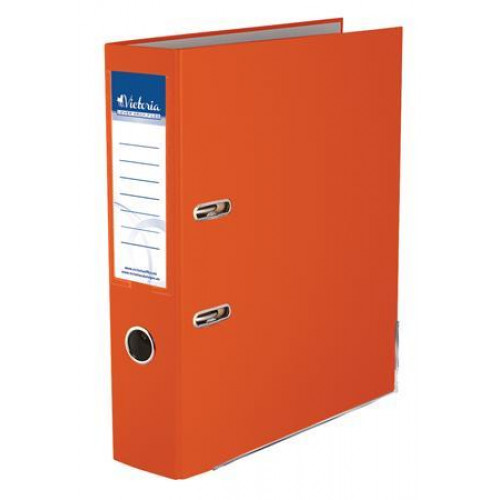 Victoria Iratrendező 75mm A4 narancssárga élvédő sínnel