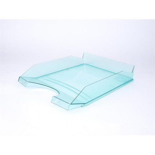 Victoria Irattálca műanyag áttetsző zöld