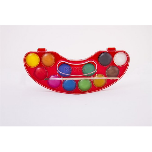 Kores Vízfesték 12 darabos 30mm Aquarellos