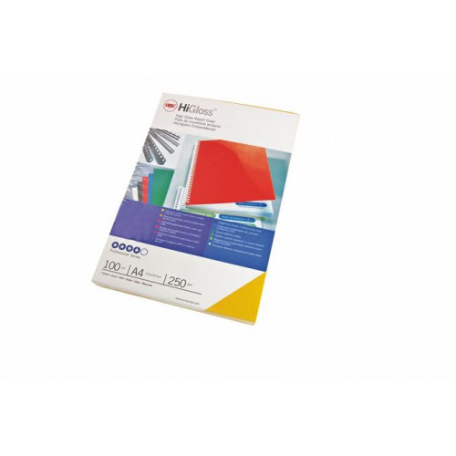 Gbc Hátlap A4 250g fényes HiGloss fehér