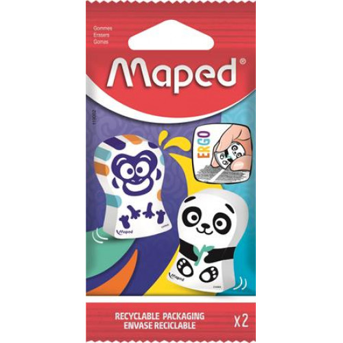 Maped Radír vegyes minták Ergo Fun Multicolor