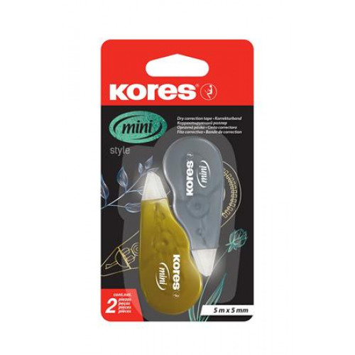 Kores Hibajavító roller 5mmx5m Mini ezüst/arany