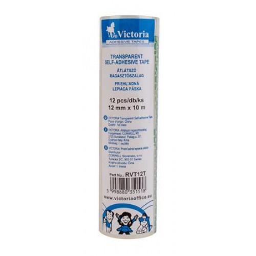 Ragasztószalag 12mmx10m átlátszó