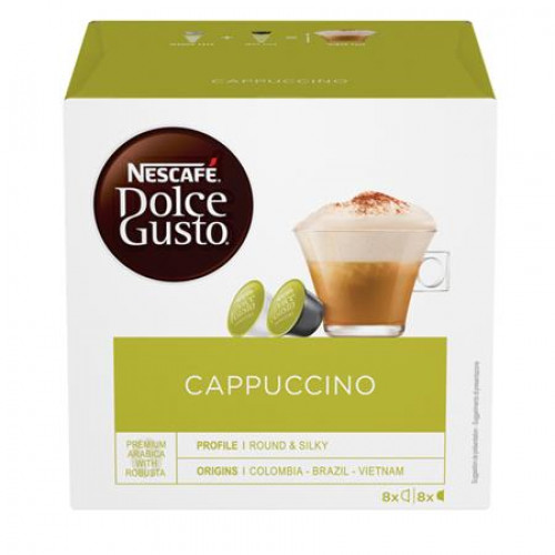 Kávékapszula 8x2db Dolce Gusto kompatibilis Nescafé Cappuccino