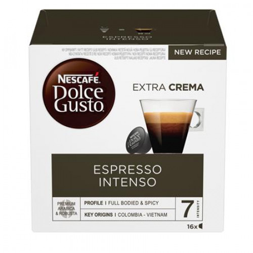 Kávékapszula 16db Dolce Gusto kompatibilis Nescafé Espresso Intenso