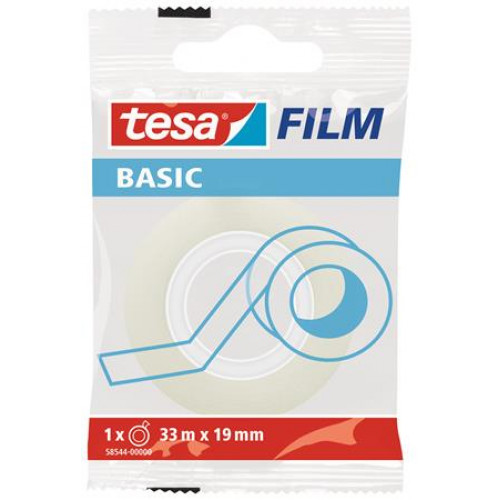 Tesa Ragasztószalag 19mmx33m Basic átlátszó