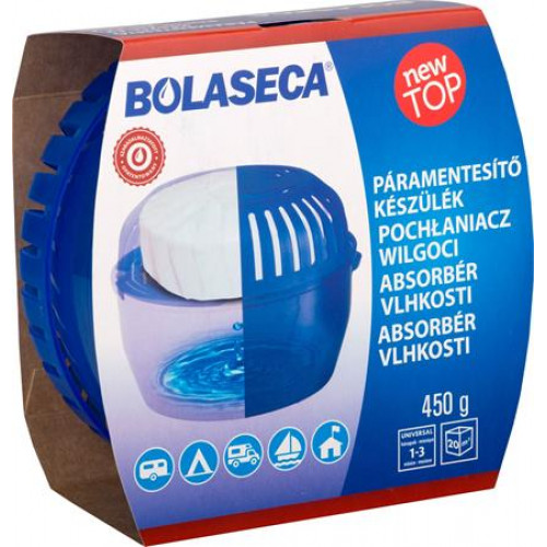 Bolaseca Páramentesítő készülék utántöltő tablettával