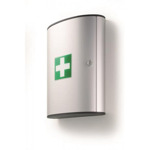 Durable Elsősegélyláda 3 részes üresL ezüst