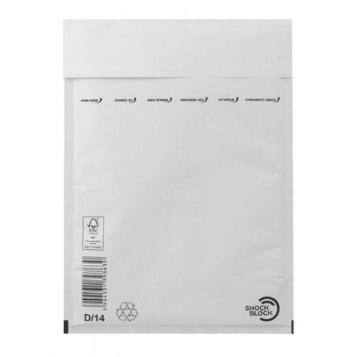 Légpárnás tasak W4 (D14) 180x265mm belméret fehér