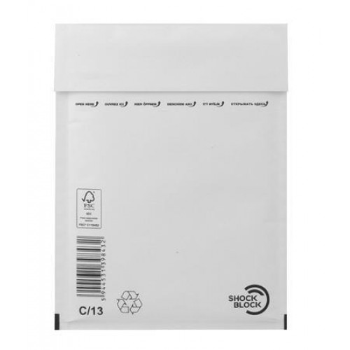 Légpárnás tasak W3 (C13) 150x215mm belméret fehér