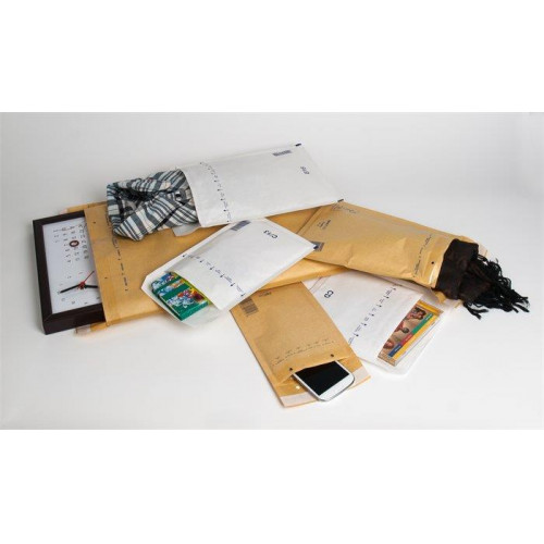 Légpárnás tasak W6 (F16) 220x340mm belméret BARNA