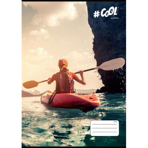 Cool By Victoria Füzet tűzött A4 kockás 32 lap Nature sport 87-32